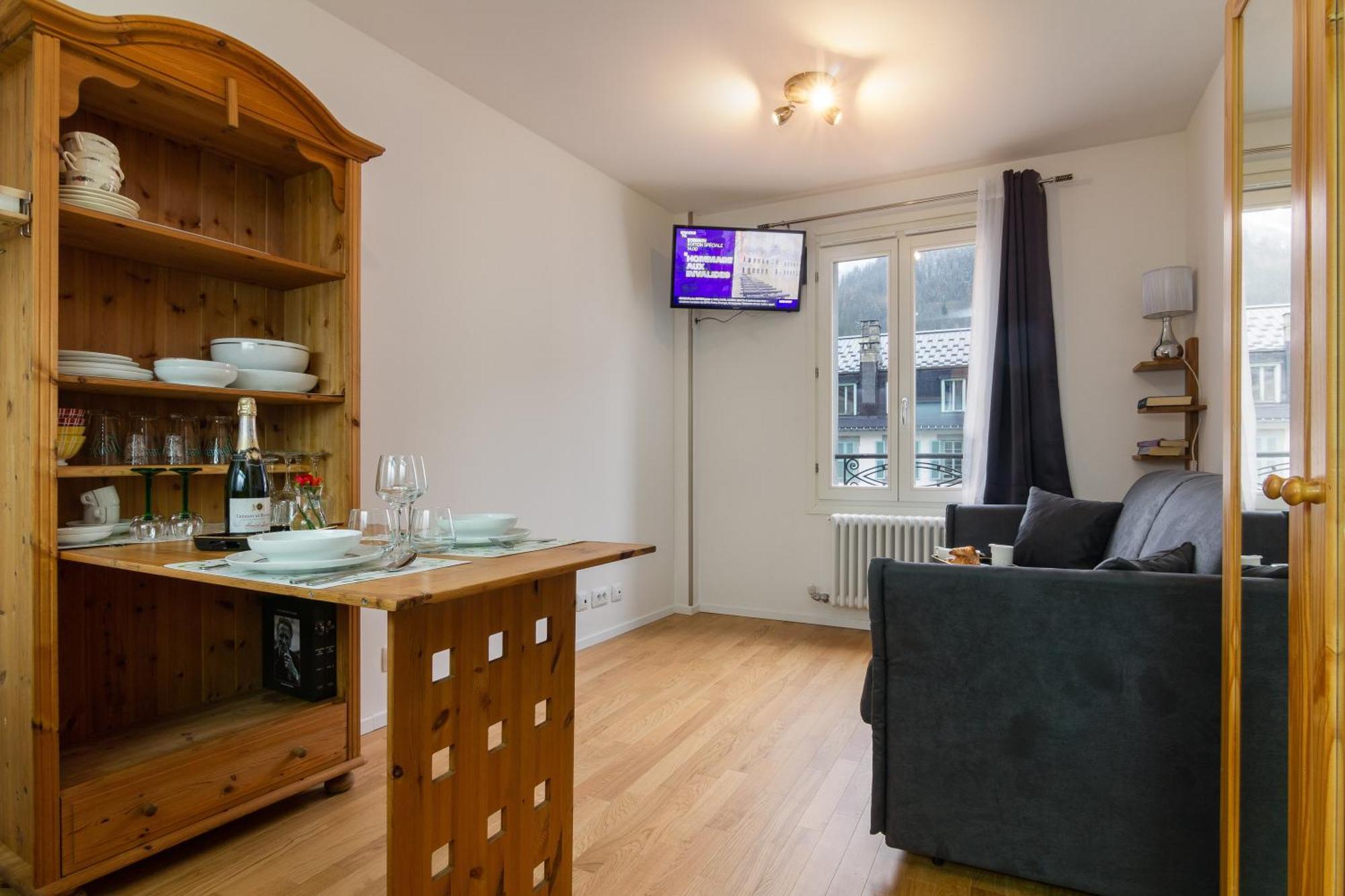 Appartement Paccard 305 - Happy Rentals Шамони Екстериор снимка